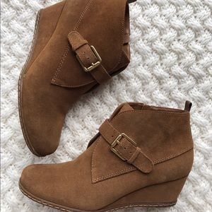 Franco Sarto Amerosa Wedge Bootie